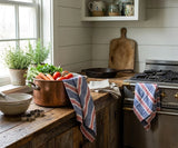 Red White and Blue Dish Towels - Hand Towels
