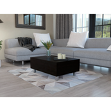 Tuhome Gambia Modern Lift-Top Coffee Table with Hidden Storage, Multi-Function Center Table, Ideal for Living Room, Stylish and Functional Design