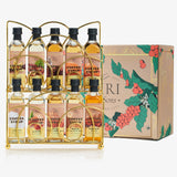 Gourmet Coffee Syrup Rack Gift Set, Includes Display Rack