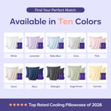 Cooling Pillowcases (2-Pack) Midnight
