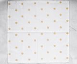 Printed Napkins - Metallic Gold Foil Napkins