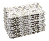 Printed Napkins - Metallic Gold Foil Napkins