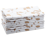 Printed Napkins - Metallic Gold Foil Napkins
