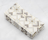 Printed Napkins - Metallic Gold Foil Napkins