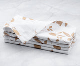 Printed Napkins - Metallic Gold Foil Napkins