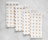 Printed Napkins - Metallic Gold Foil Napkins