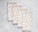Printed Napkins - Metallic Gold Foil Napkins