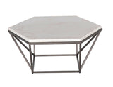 Corvus 3-Piece Marble Top Set (Cocktail & 2 End Tables)