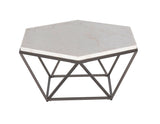 Corvus 3-Piece Marble Top Set (Cocktail & 2 End Tables)