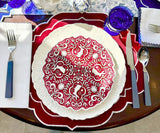Oval Placemats - Cloth Placemats Set of 4