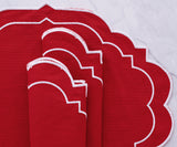Oval Placemats Set of 4 - Cotton Placemats