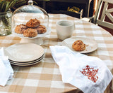 White Wedding Napkins - Victorian Napkins