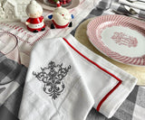 White Napkins - Embroidery Napkins
