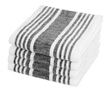 Black Striped Napkins