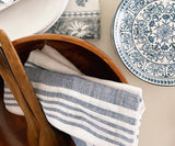 Black Striped Napkins
