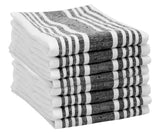 Black Striped Napkins