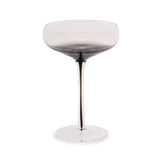 Smoke Stem Coupe Glasses