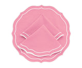 Pink Scalloped Placemats