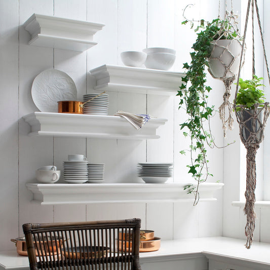 Halifax Floating Wall Shelf, Short