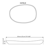 Mini Stoneware Serving Platters | Dadasi
