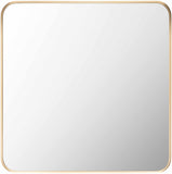 Ockenfels Modern Arched Gold Wall Mirror