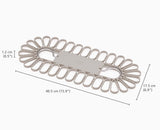 Petal™ 32-piece Quick-grip Ecru Drying Hanger