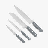 Superior 4-Piece Kitchen Knife Set – Gray