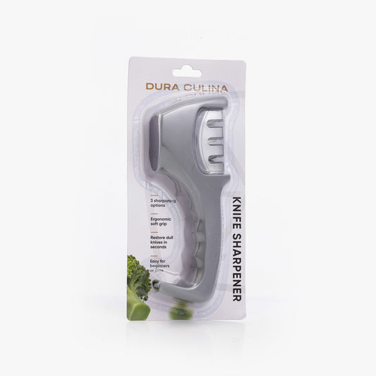 3-in-1 Professional Kitchen Knife Sharpener: Multi-Stage System for Repairing, Sharpening & Polishing Blades