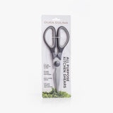 Multi-Function Stainless Steel Kitchen Shears with Soft Grip Handles