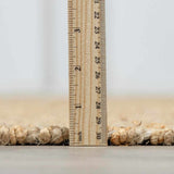 Lonut Checkered Jute Area Rug - Clearance