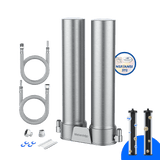 Waterdrop DST Stainless Steel Under Sink Water Filter System