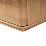 Brandon Modern Rubber Wood 6-Drawer Dresser