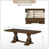 Colestin 86"Dining Table