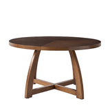 Sherry 54" Solid Wood Round Dining Table