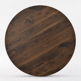 Dwen 46" Modern Round Pedestal Dining Table