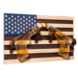 Pistol Whiskey Decanter Set of 2 300ml