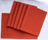 Cotton Placemats Set of 6 - Cloth Placemats