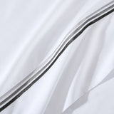 Triple Luxe Sateen Flat Sheet Graphite