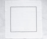 Custom Embroidery Wedding Cloth Napkins for Table Decor
