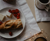White Fabric Napkins - 22 inch