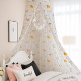 Dog Paw Woof Printed Canopy