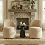 Doris Modern Small Accent Chair (Set of 2)