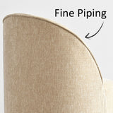 Doris Rolling Upholstered Dining Chair With Castors (Set of 4)