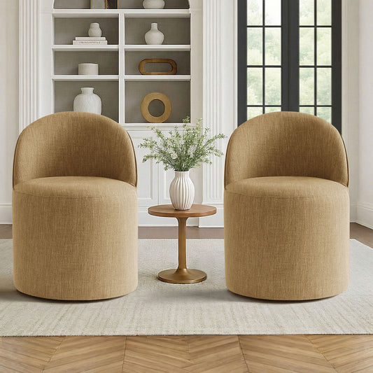 Doris Modern Small Accent Chair (Set of 2)