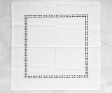 Black Embroidered Napkins