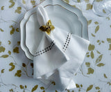 Black Embroidered Napkins