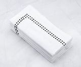 Black Embroidered Napkins