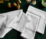 Black Embroidered Napkins
