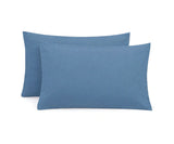 100% Cotton Sateen Pillowcases - Set of 2
