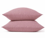 Stonewashed 100% Linen Pillowcases - Set of 2